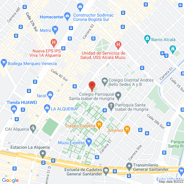 Mapa de Manugraf S.A.S.