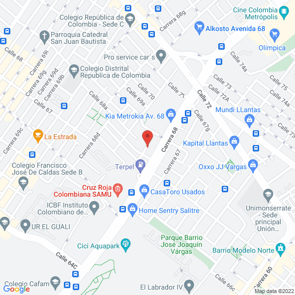 Mapa de Fc Viajes Y Turismo Ltda.