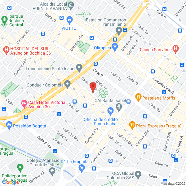 Mapa de Serserca S.A.S.