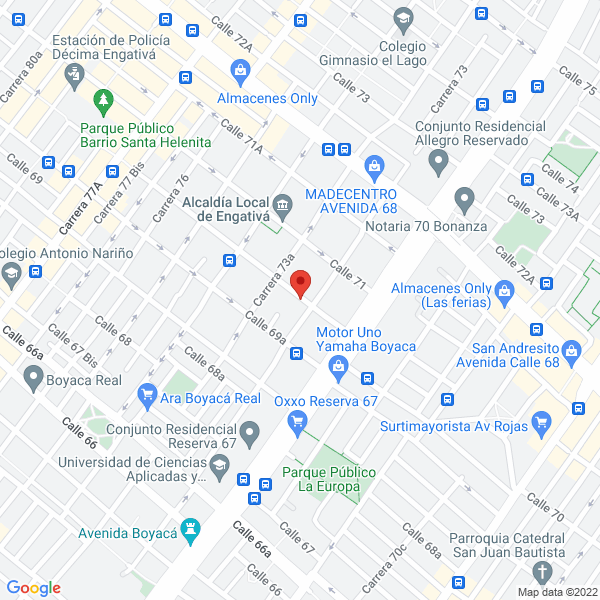 Mapa de Multitaller Dr S.A.S.