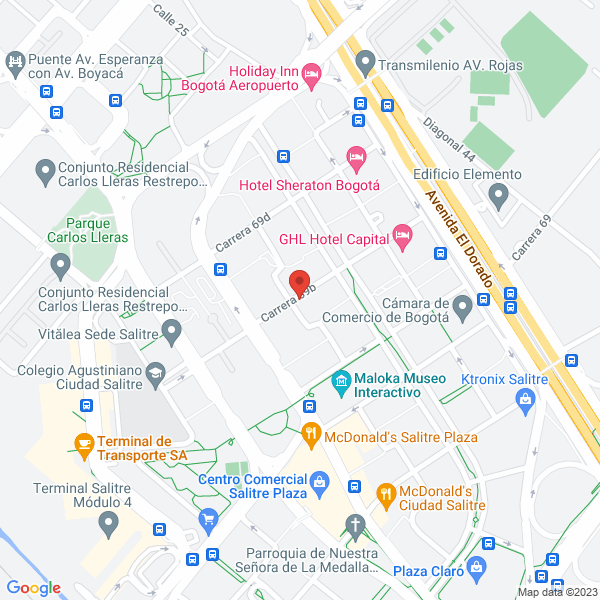 Mapa de Ism Ingenieria S.A.S