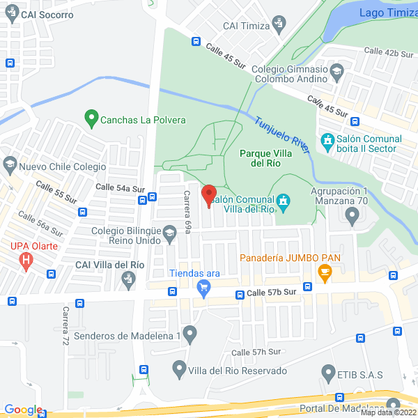 Mapa de Cartec Express S.A.S.