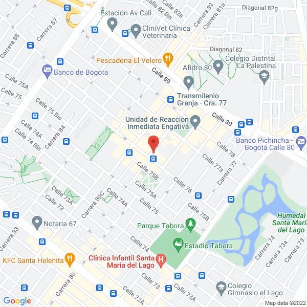 Mapa de Biciambiental S.A.S.