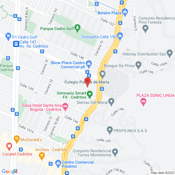 Mapa de Repair Service S.A.S.