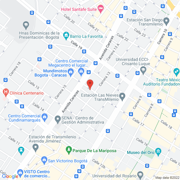 Mapa de Eléctricos Industrial Nueva Era S.A.S.