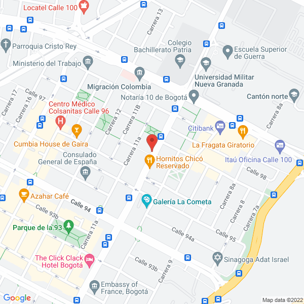Mapa de Plus Rubber Colombia S.A.S.