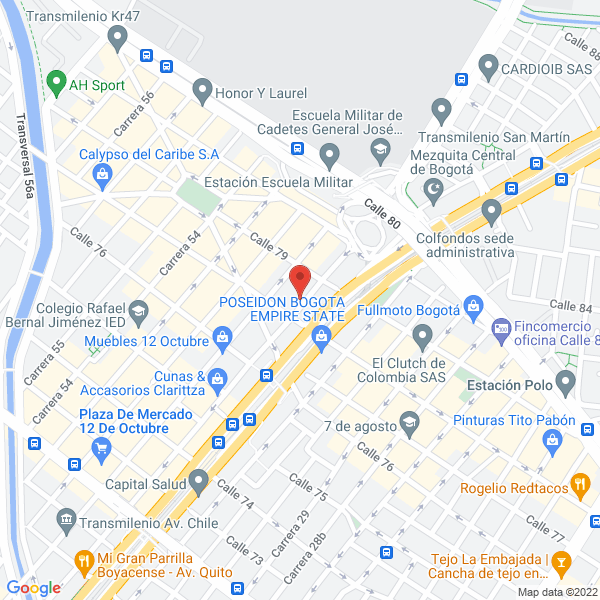 Mapa de Sunoff Aj S.A.S.