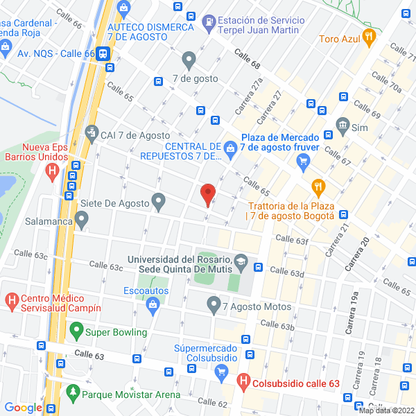 Mapa de Recycling Wr S.A.S.