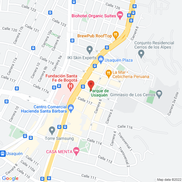 Mapa de Pasta House 1 S.A.S.