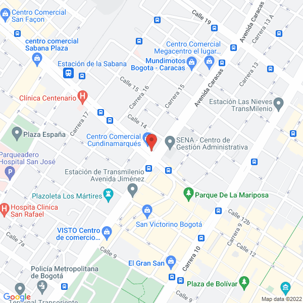 Mapa de Xa Distri-Cell S.A.S.