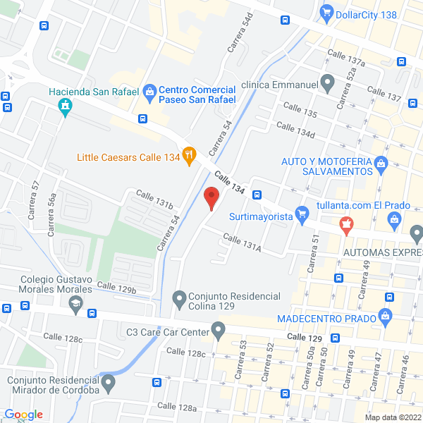 Mapa de Kabu Eventos S.A.S.