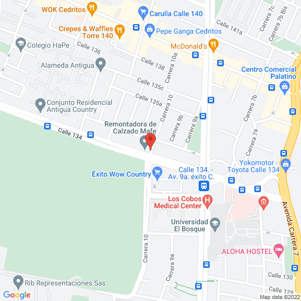 Mapa de Jk Endo S.A.S.