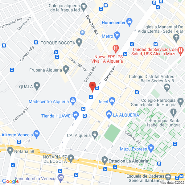 Mapa de Wilcars S.A.S.
