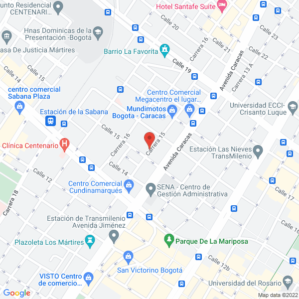 Mapa de Importadora Motodo S.A.S.