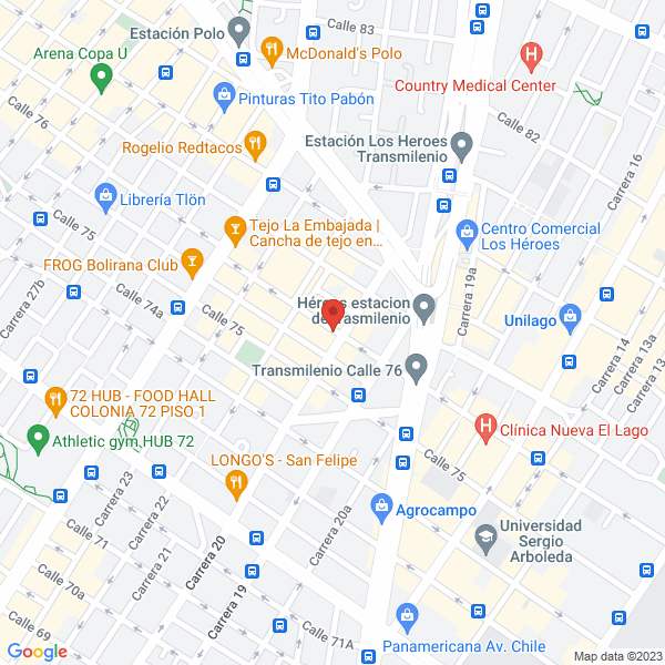 Mapa de Romero Y Pedraza Administradores Y Aseso .