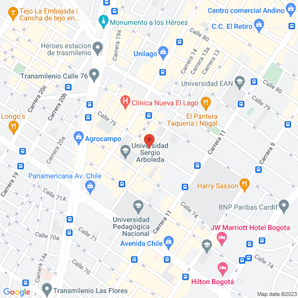 Mapa de Global Migration Services S.A.S.