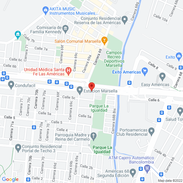 Mapa de Integral Society Service S.A.S.
