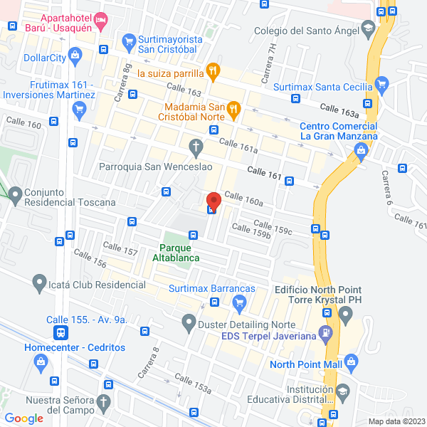 Mapa de Organización Gastronomica Higuers Casa De Banquetes S.A.S.