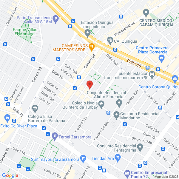 Mapa de Ingeniería En Protección Contra Incendios Sas - Ipci Sas