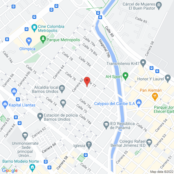 Mapa de Ruiz Ingeniería Js S.A.S.