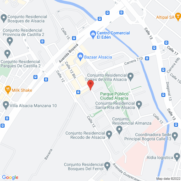 Mapa de D P S S Internacional S.A.S.