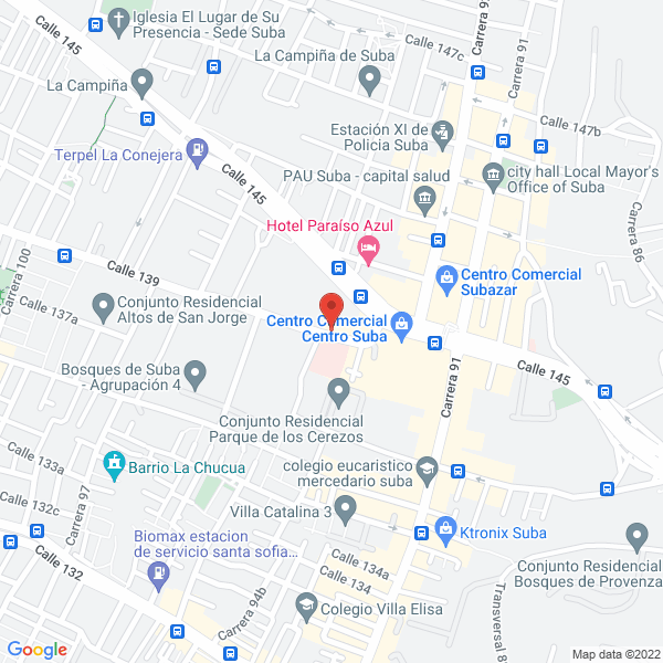 Mapa de Tecnocompras S.A.S.