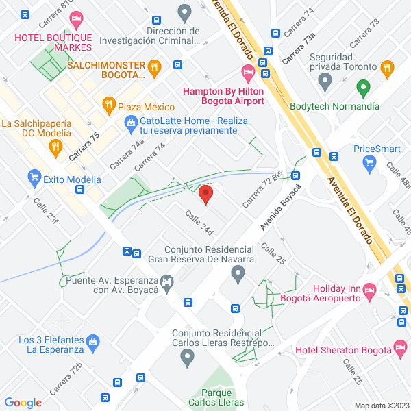 Mapa de Gosen J & M S.A.S.