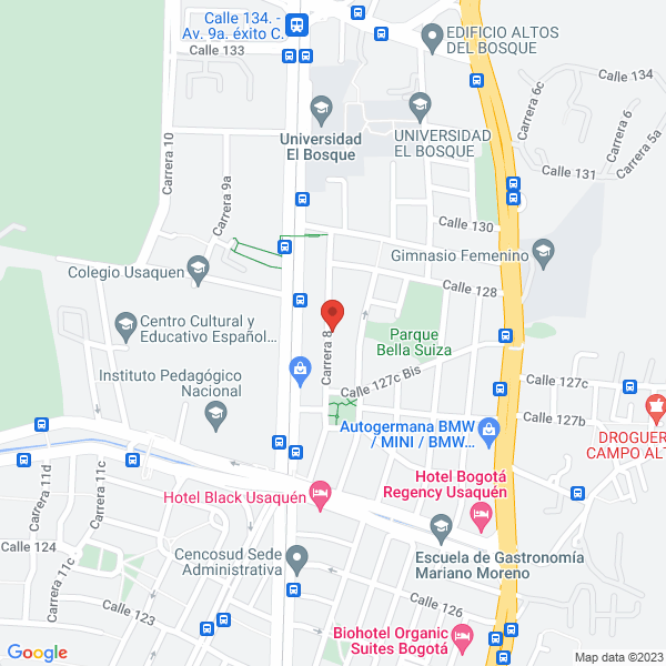 Mapa de Comercializadora Rodríguez Cárdenas S.A.S.