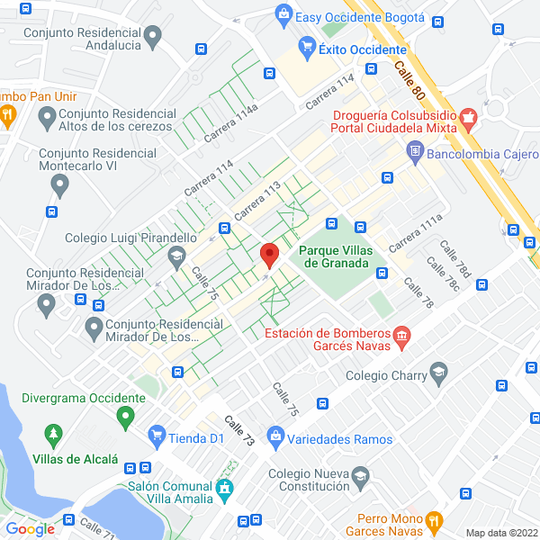 Mapa de Comercializadora Market Solutions S.A.S.