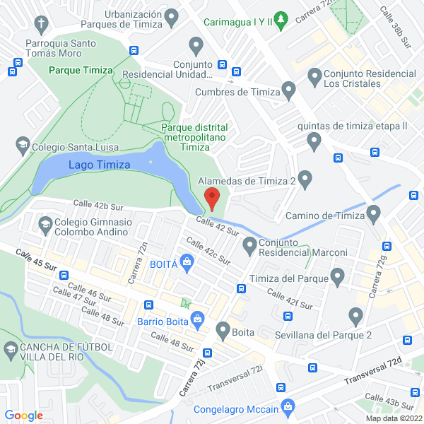 Mapa de Inverparts Fg S.A.S.