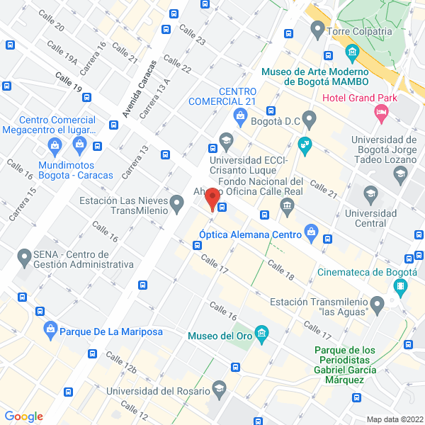 Mapa de Comercializadora Visual Presition S.A.S.