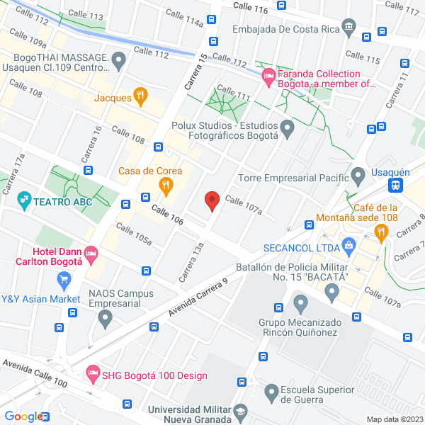 Mapa de Visión Humana Editores S.A.S.