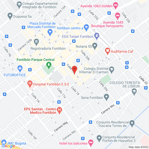 Mapa de Trade Show Colombia Sociedad Ltda.