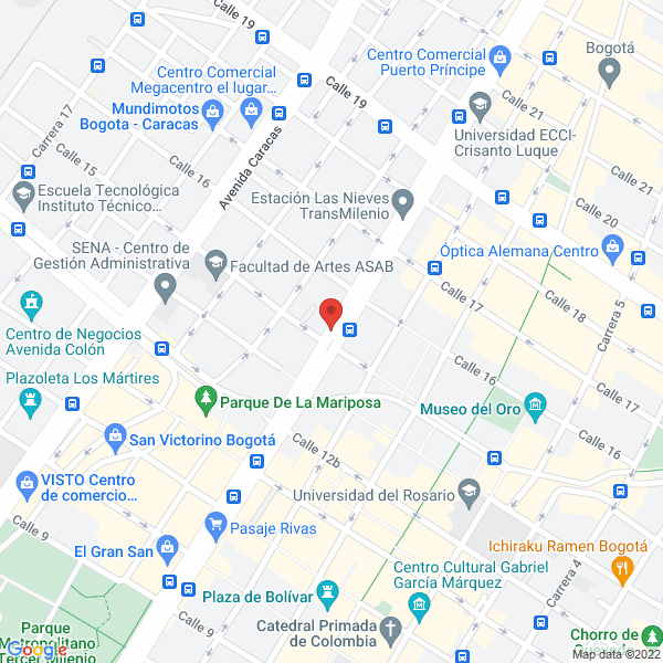 Mapa de Electrosantino H H S.A.S.