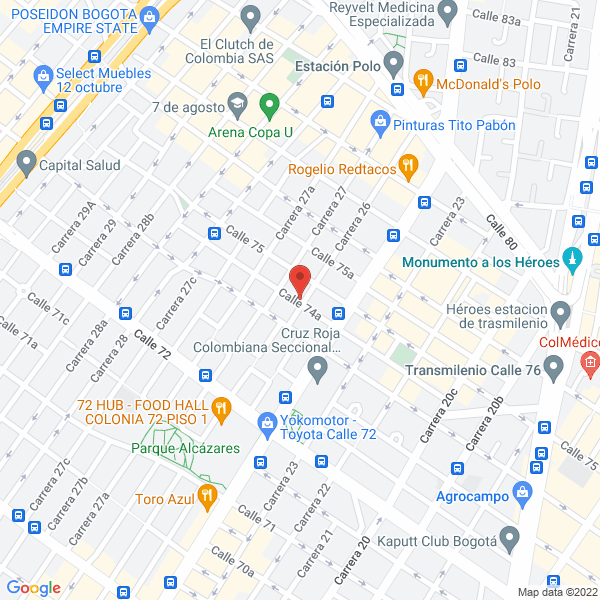 Mapa de Panificadora La Abejita S.A.S.
