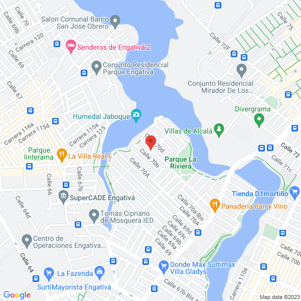 Mapa de Jajr Comercializadora Eléctrica S.A.S