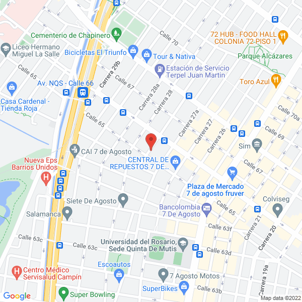 Mapa de Camperos Carrillo S.A.S.