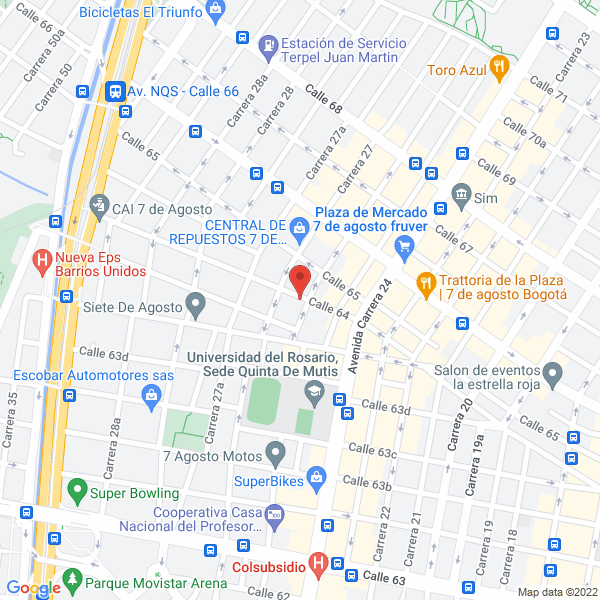 Mapa de Auto Wells S.A.S.