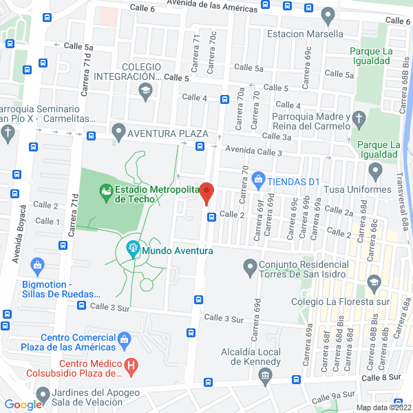 Mapa de Businéss Trading Group S.A.S.
