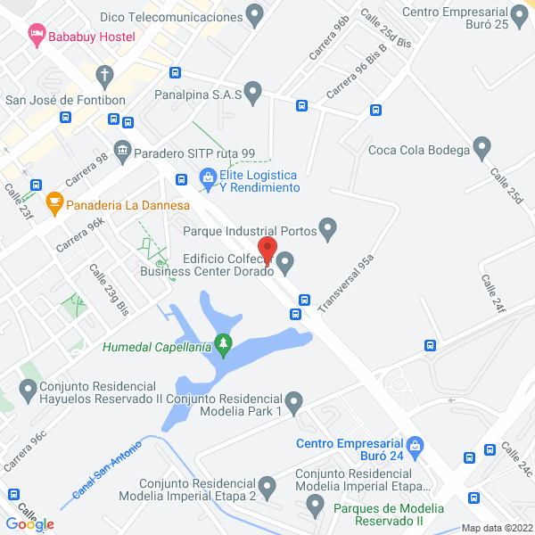 Mapa de Obel Ingeniería S.A.S.