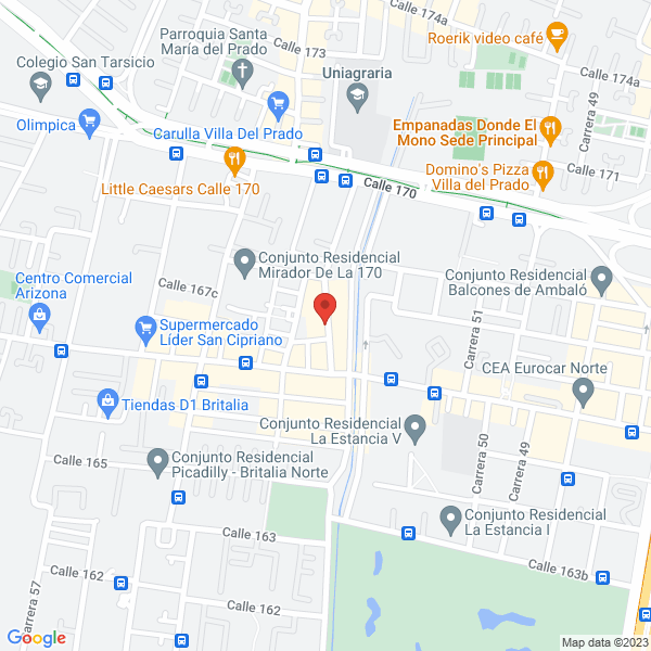 Mapa de Fb Ingeniería De Soluciones Diseños Y Montajes S.A.S.
