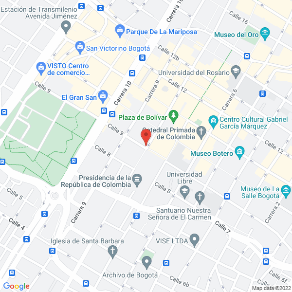 Mapa de Alimeventos Fama S.A.S.