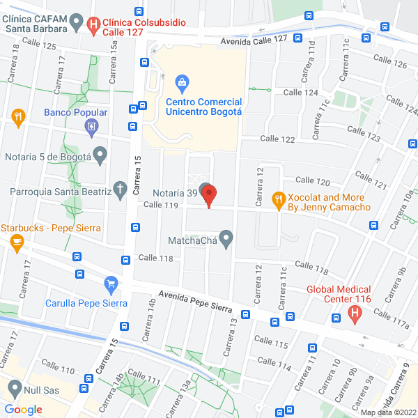 Mapa de Altamira 360 Emotion S.A.S.