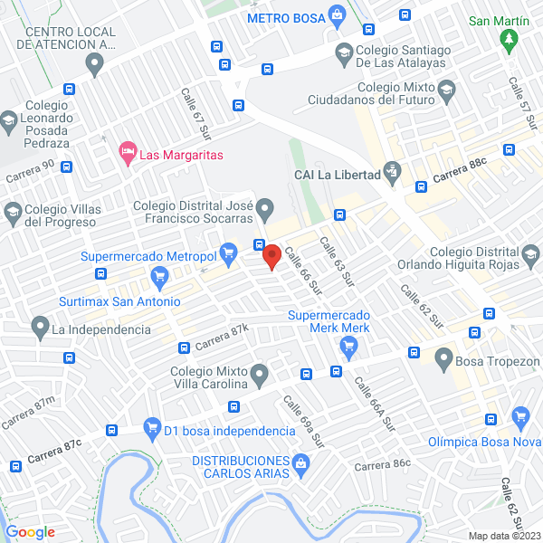 Mapa de Mango Mediaciones Educativas S.A.S.