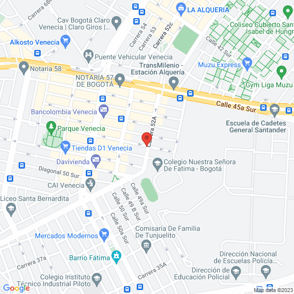 Mapa de Procesadora Y Comercializadora Praga S.A.S.