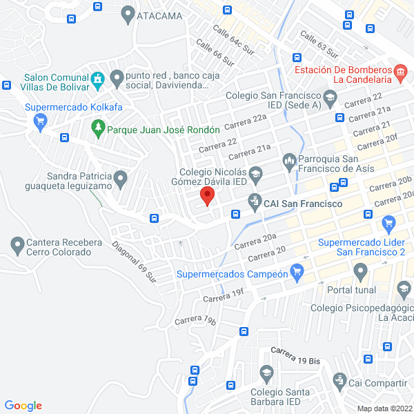 Mapa de Deals Technology Colombia S.A.S.