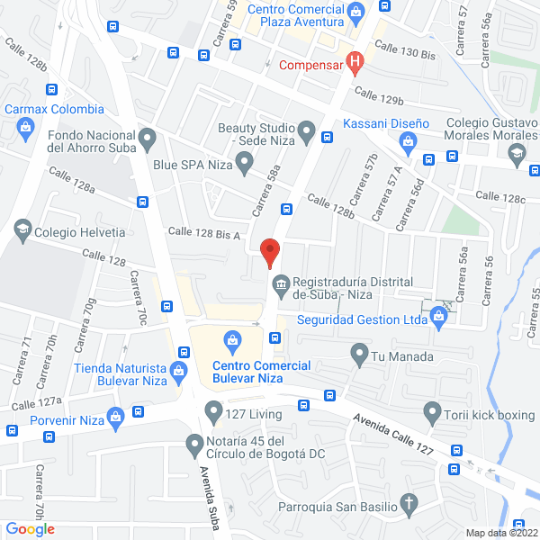 Mapa de Tatami Sushi & Wok S.A.S.