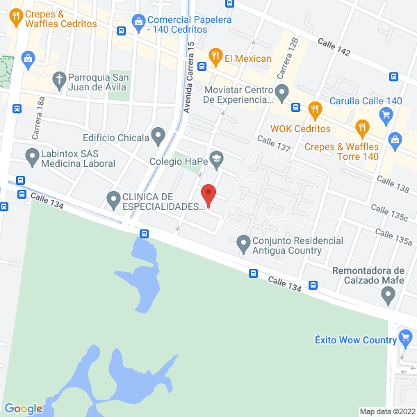Mapa de Inversiones Castañeda Luquetta S.A.S.
