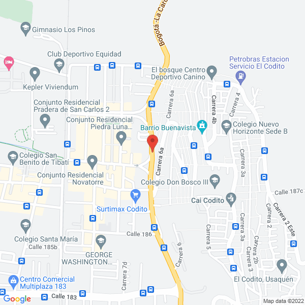Mapa de RM Redes Y Cableado S.A.S.