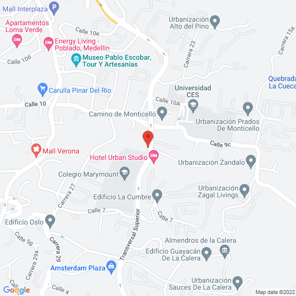 Mapa de Networldservice S.A.S.